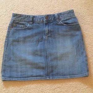 J. Crew denim skirt